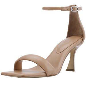 NWT | Marc Fisher Ltd Derine Heeled Sandal | Natural | 10M